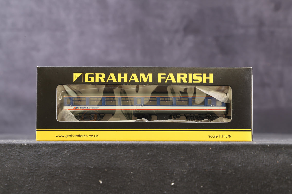 Graham Farish N Rake of 4 Network Southeast Mk2A Coaches, Inc. 374-682 &amp; 3 x 374-711