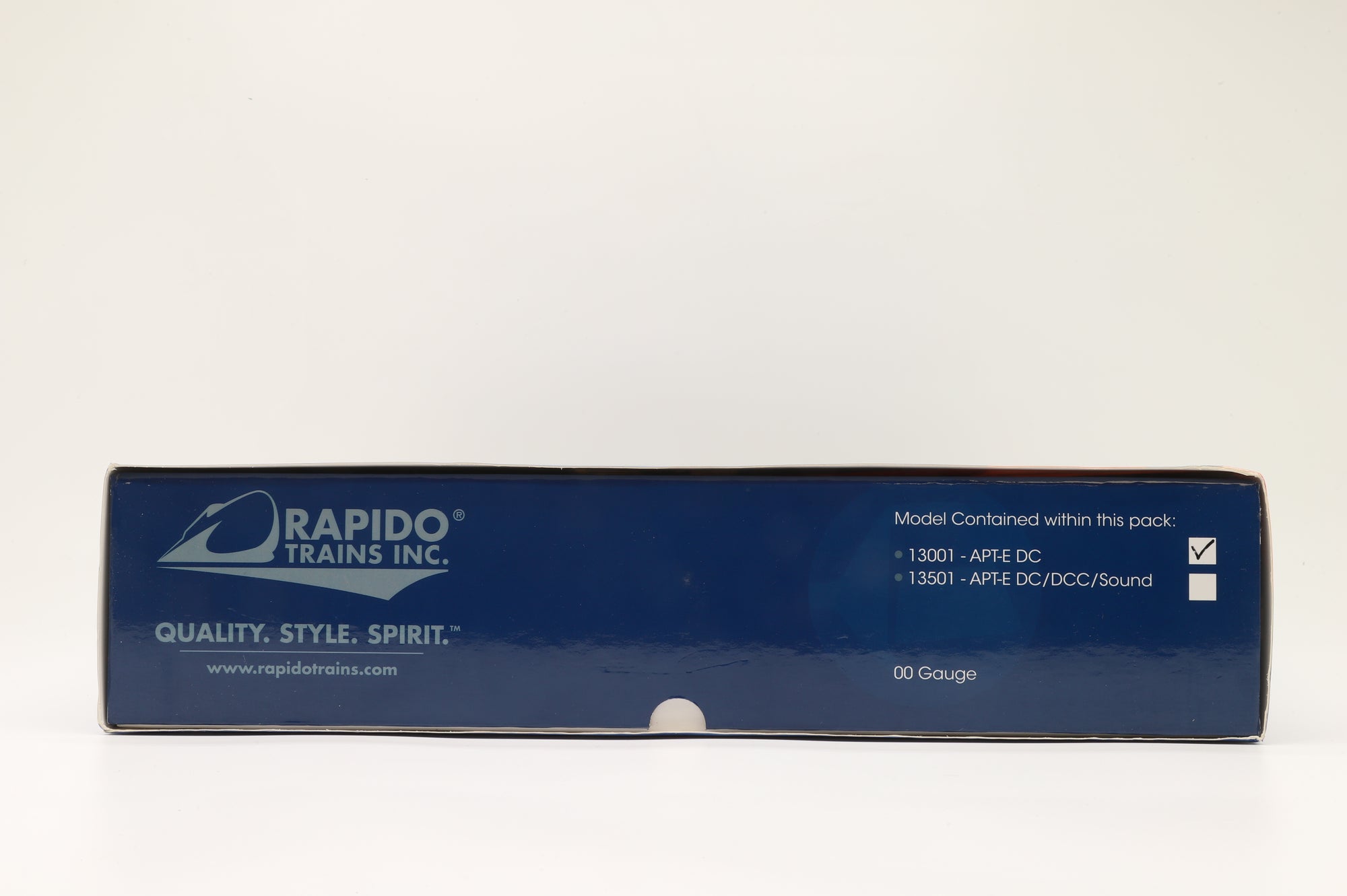 Rapido Trains OO 13001 APT-E in BR Reversed Blue/Grey