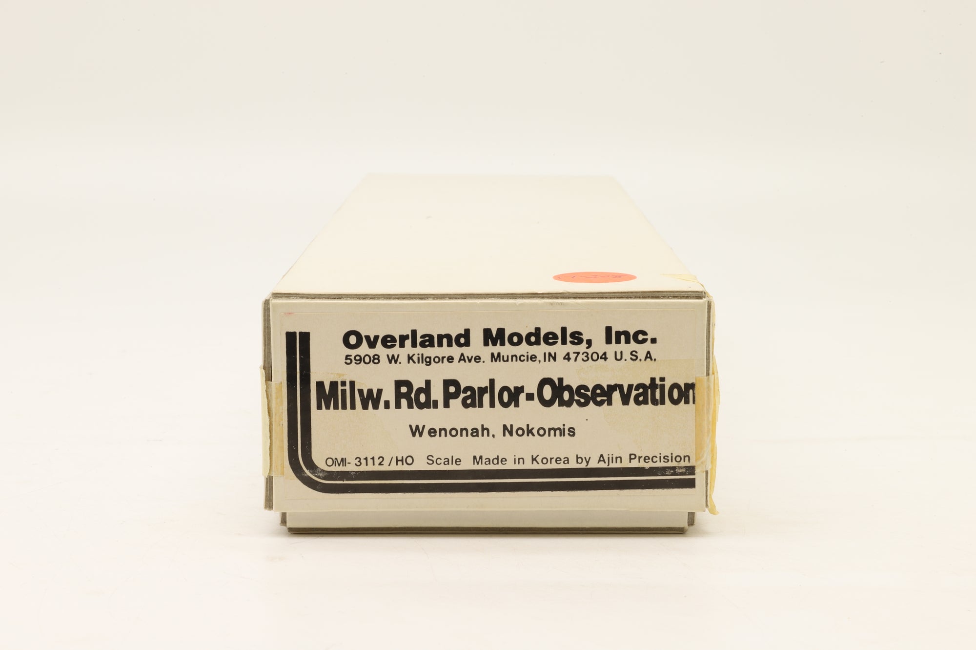 Overland Models HO Brass Milwaukee Parlor Observation Coach Unpainted
