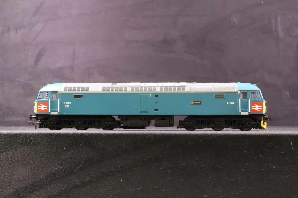 Heljan OO 4799 Class 47/8 47853/D1733 in Heritage XP64 Blue Livery