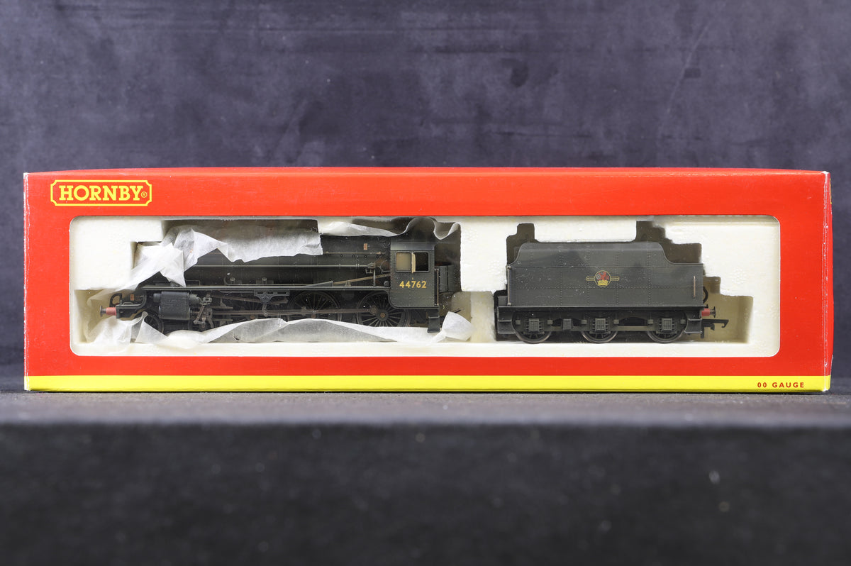 Hornby OO R2360 BR 4-6-0 Class 5MT &#39;44762&#39; BR Plain Black L/C, Weathered