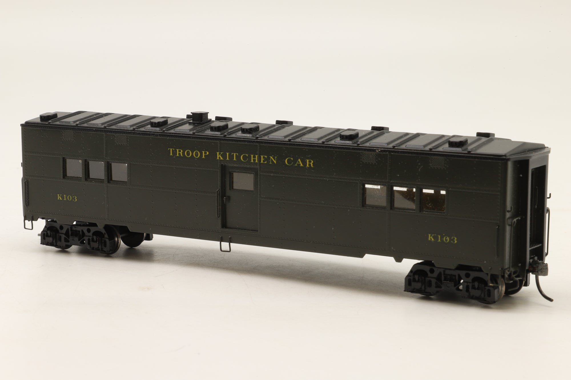 Hallmark Models HO Brass Troop Kitchen Car K103