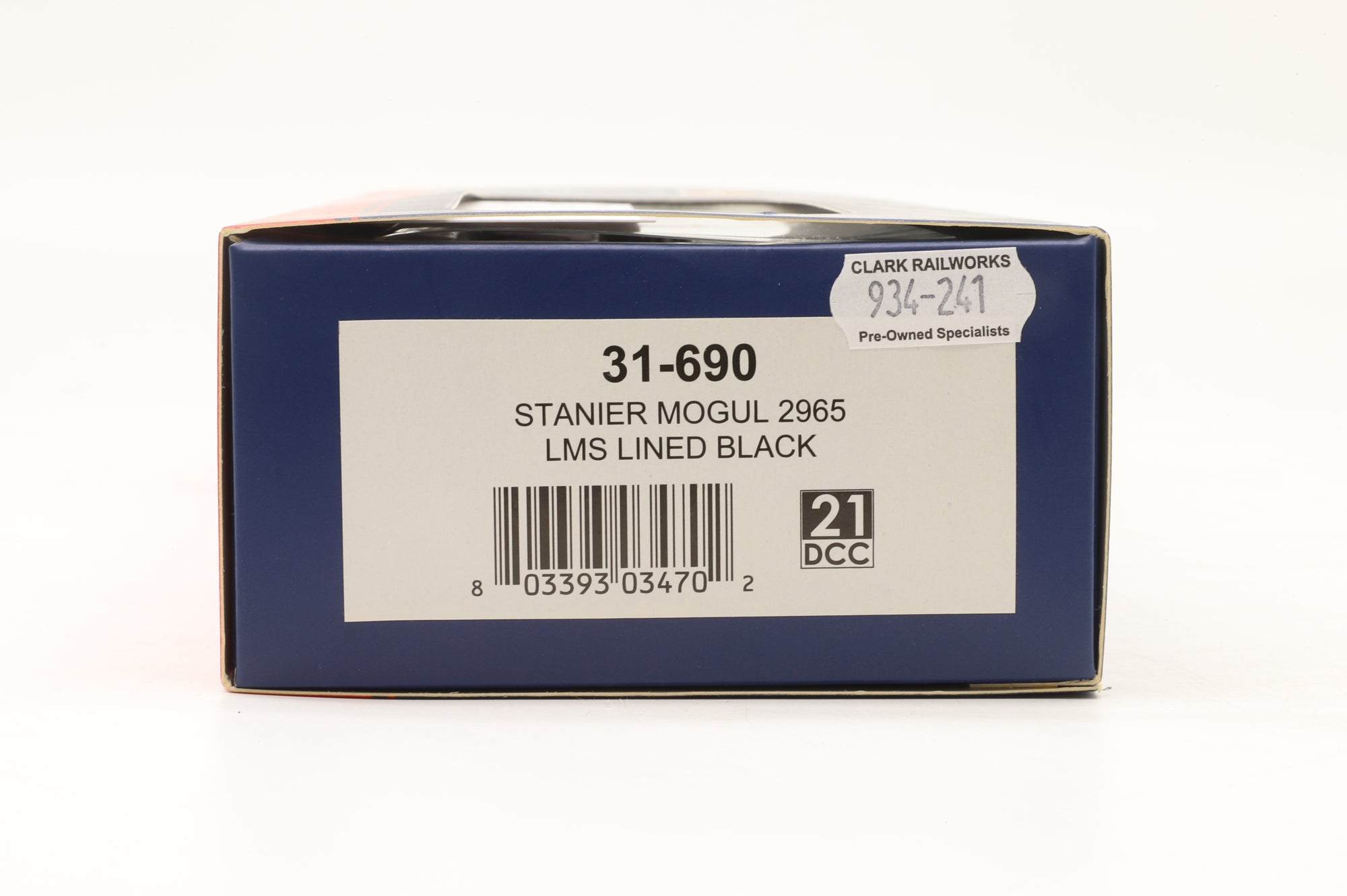 Bachmann OO 31-690 Stanier Mogul 2965 LMS Lined Black