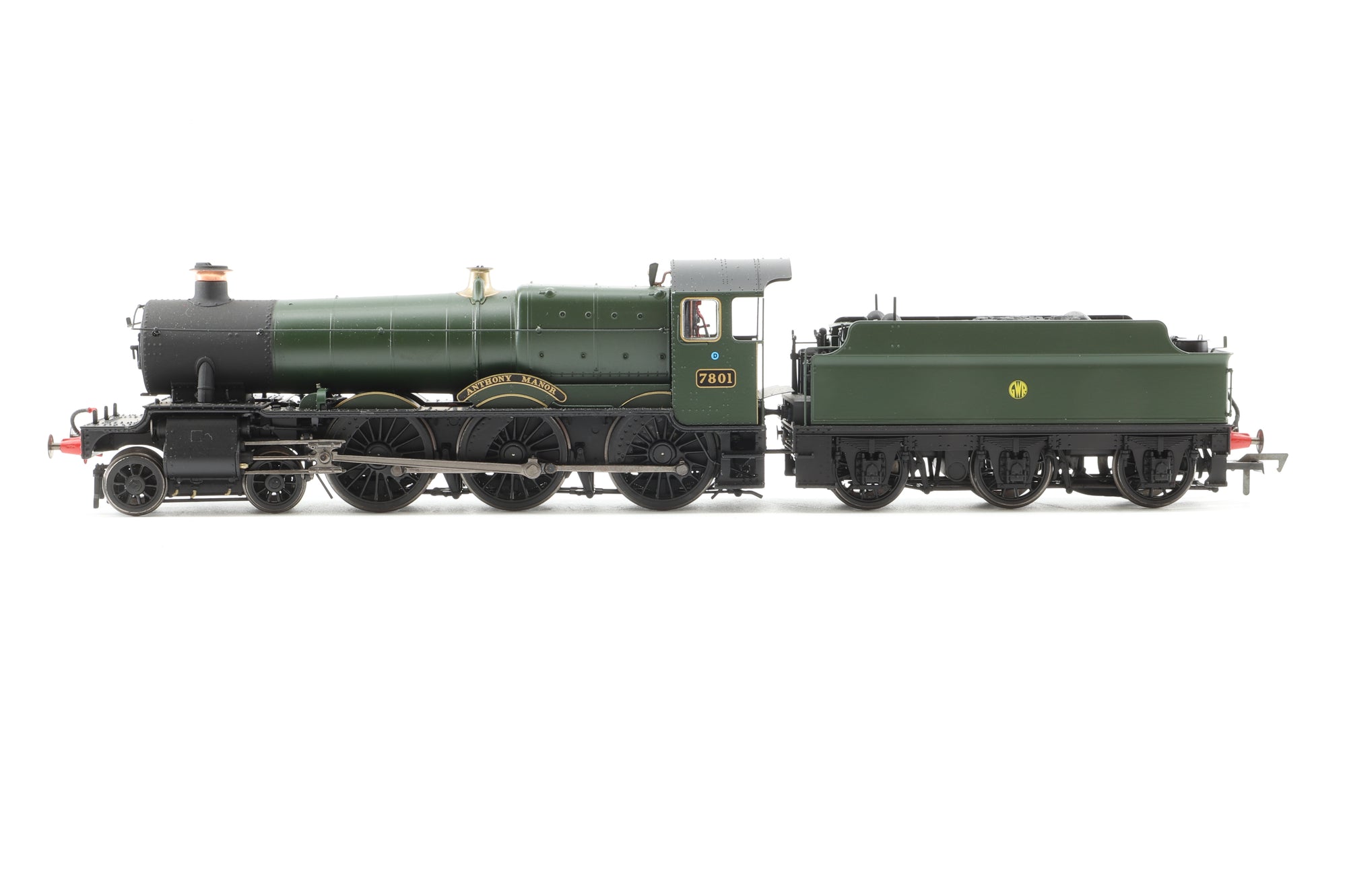 Accurascale OO ACC2501-7801 Manor Class No.7801 'Anthony Manor'in GWR Green w/ Monogram Emblem - DCC Sound
