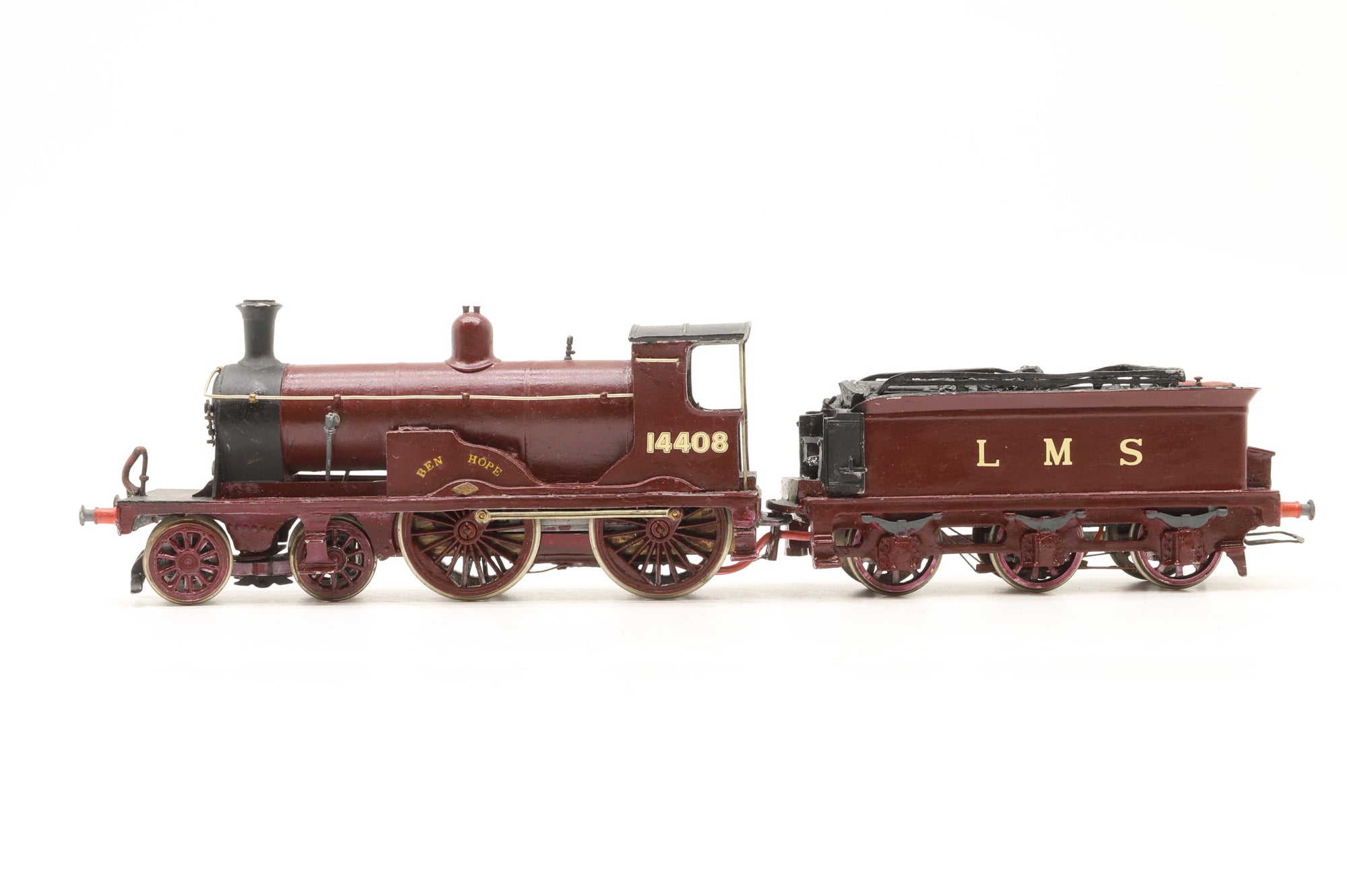 White Metal Kit OO Drummond 2P 'C' Class 'Ben Hope' '14408' LMS Maroon