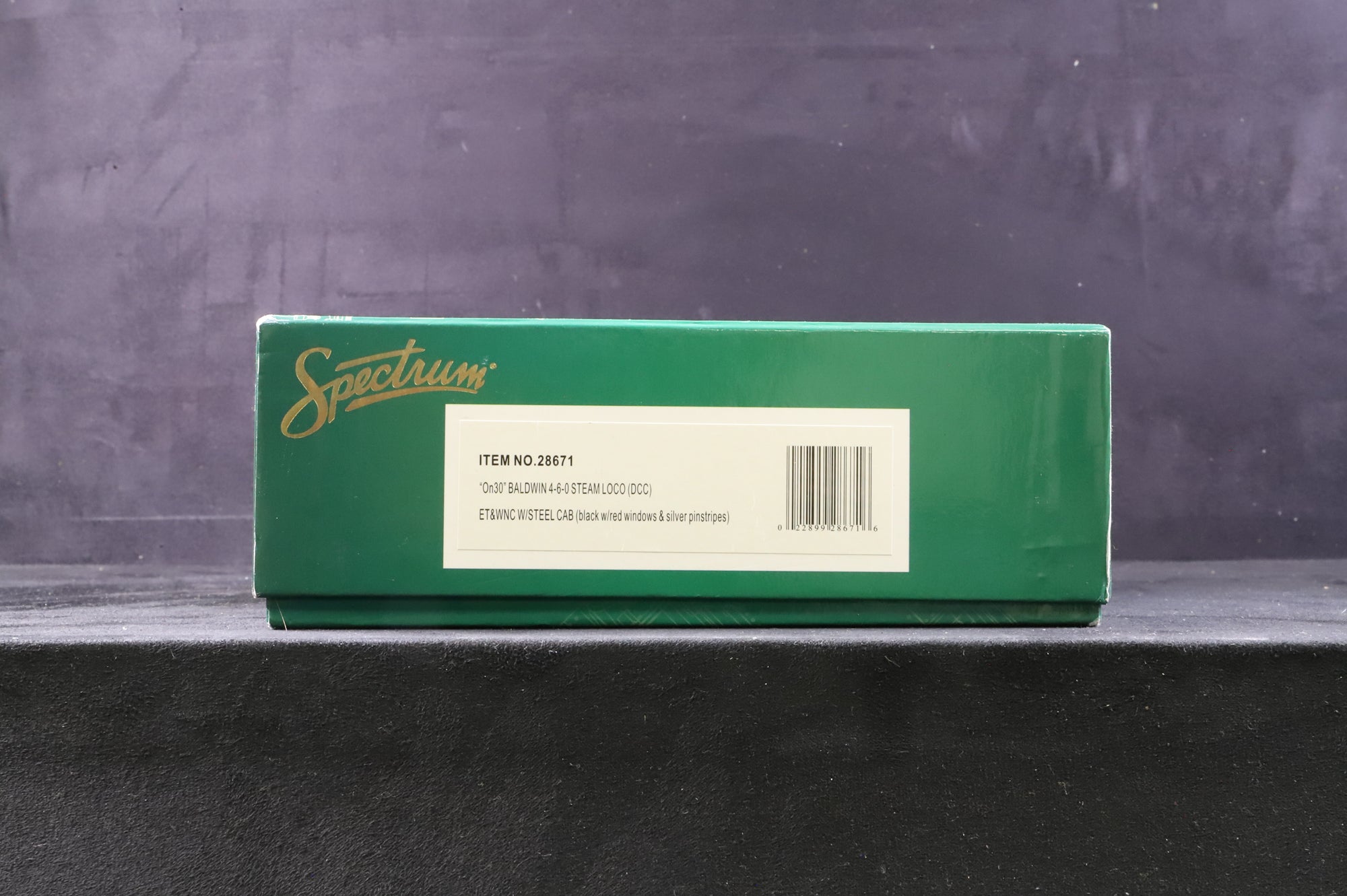 Spectrum On30 Baldwin 4-6-0 ET&WNC W/Steel Cab Steam Locomotive DCC Fitted