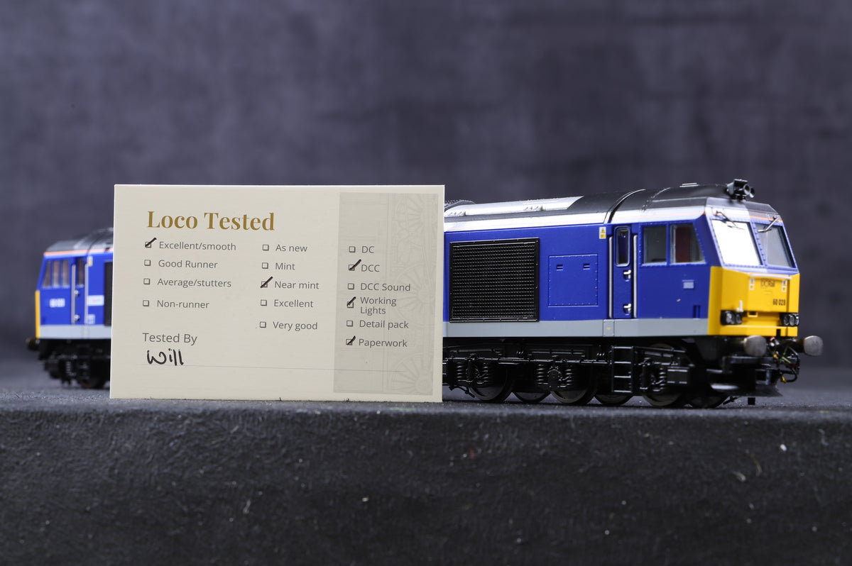 Hornby OO R30027 Class 60 &#39;60028&#39; Co-Co Diesel Electric &#39;Helvellyn&#39; Cappagh, DCC Fitted