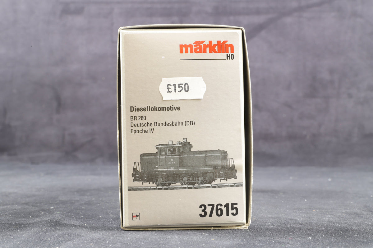 Marklin HO Diesellokomotive BR 260 DB Ep.IV, 3-Rail, Weathered