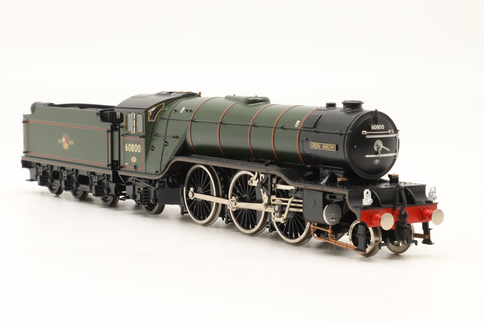 Bachmann OO 35-205NRM LNER V2 Class No. 60800 'Green Arrow' BR Lined Green Late Crest NRM Exclusive