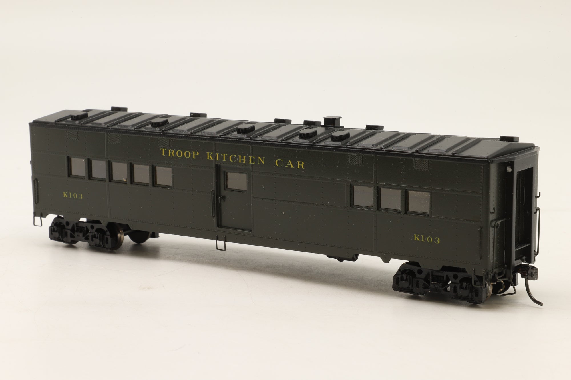 Hallmark Models HO Brass Troop Kitchen Car K103