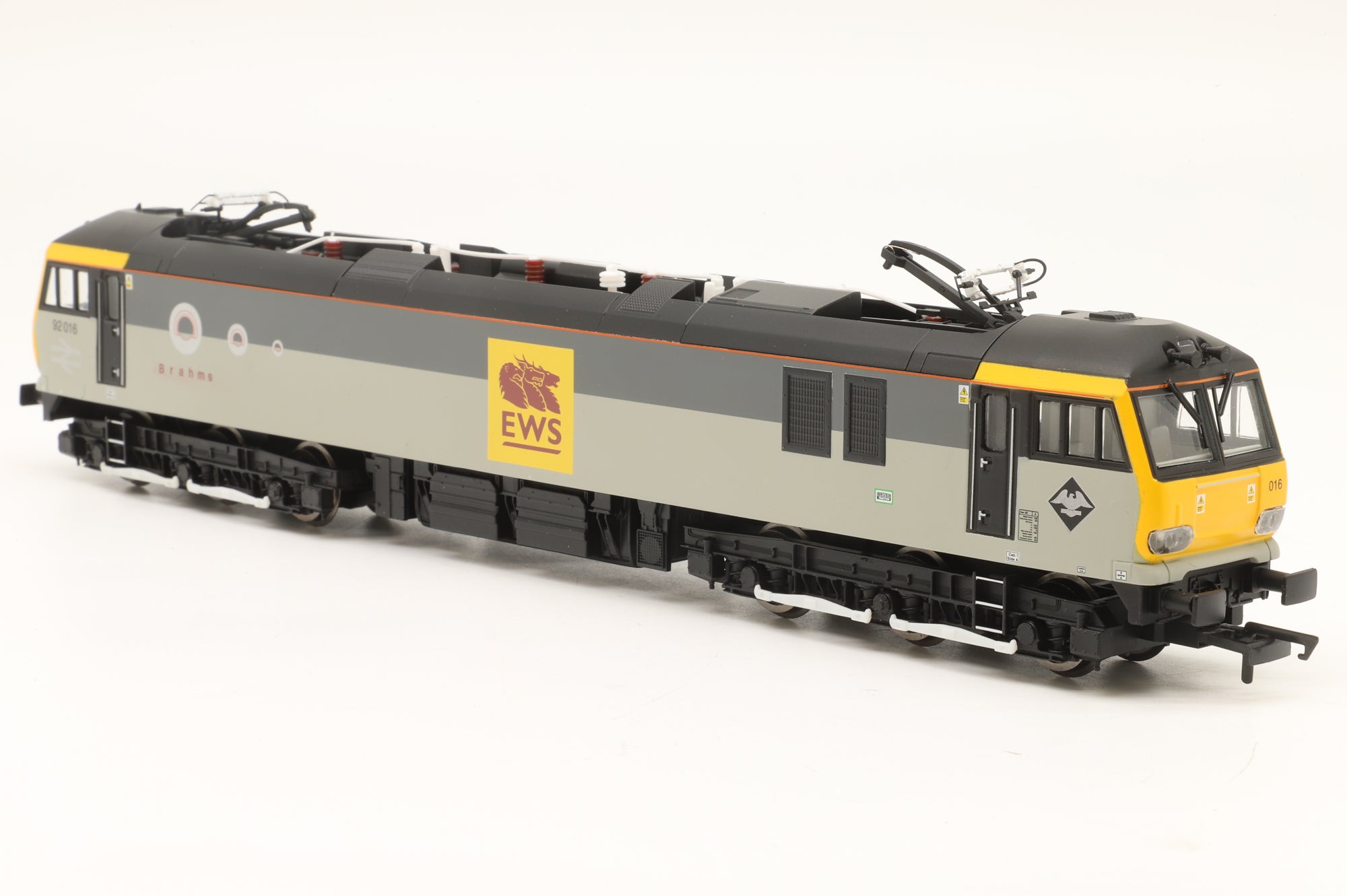 Hornby OO R3480 Class 92 '92016' 'Brahms' EWS DCC Fitted