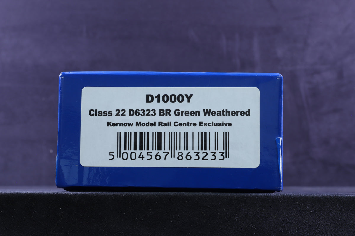 Dapol D1000Y Class 22 D6323 in BR Green - Weathered