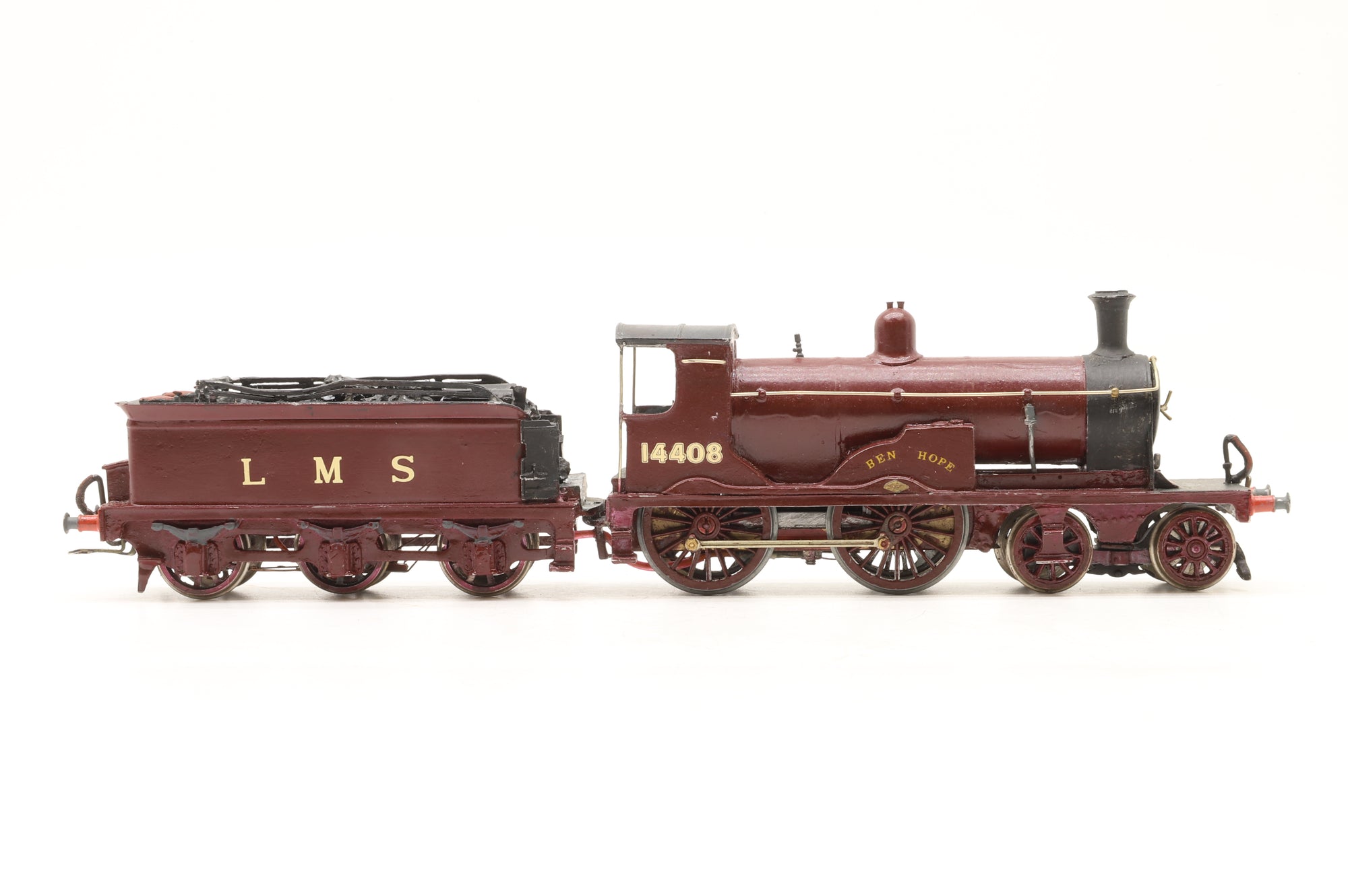 White Metal Kit OO Drummond 2P 'C' Class 'Ben Hope' '14408' LMS Maroon