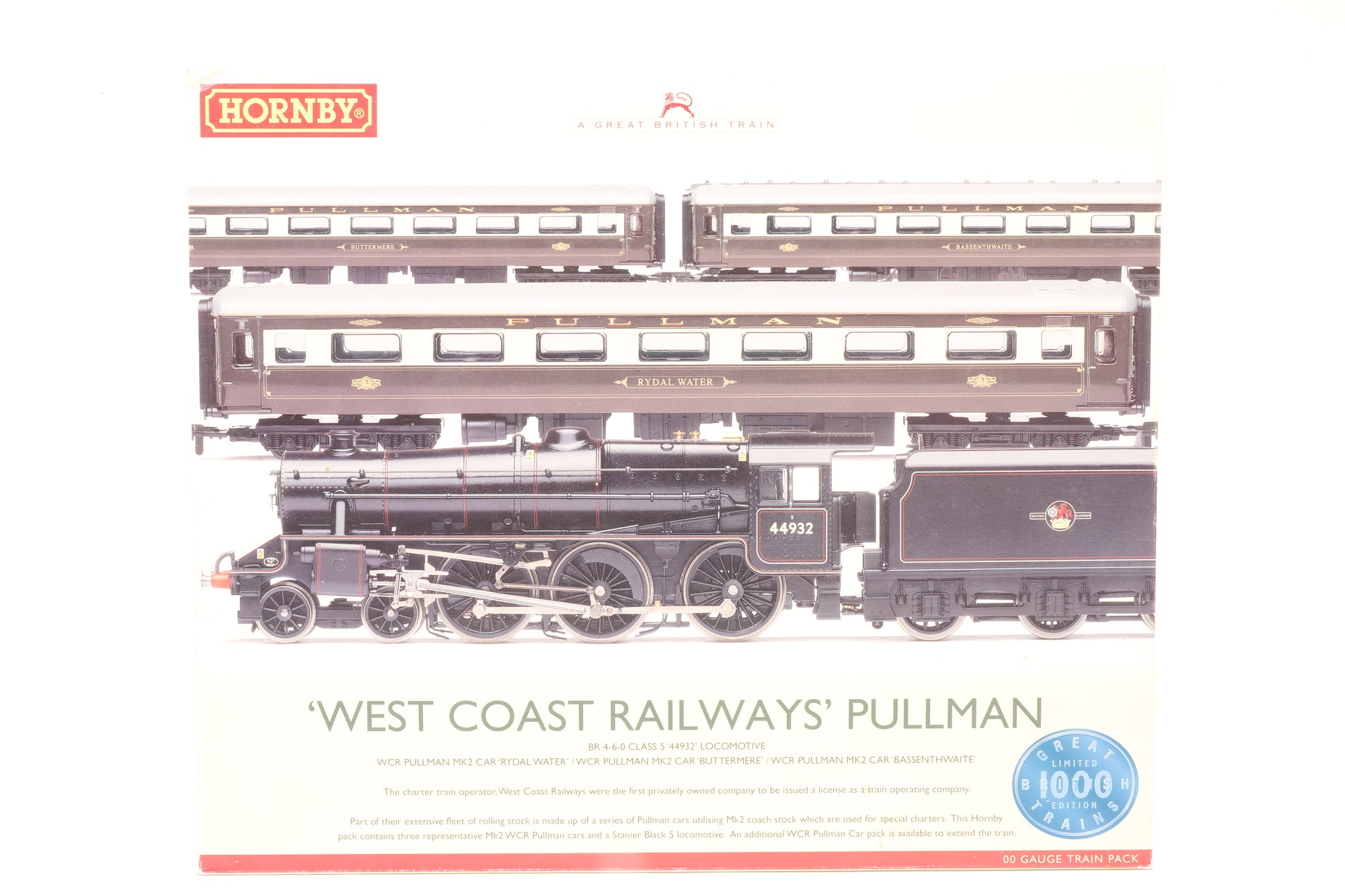 Hornby OO R2979 'West Coast Railways' Train Pack – DCC Sound