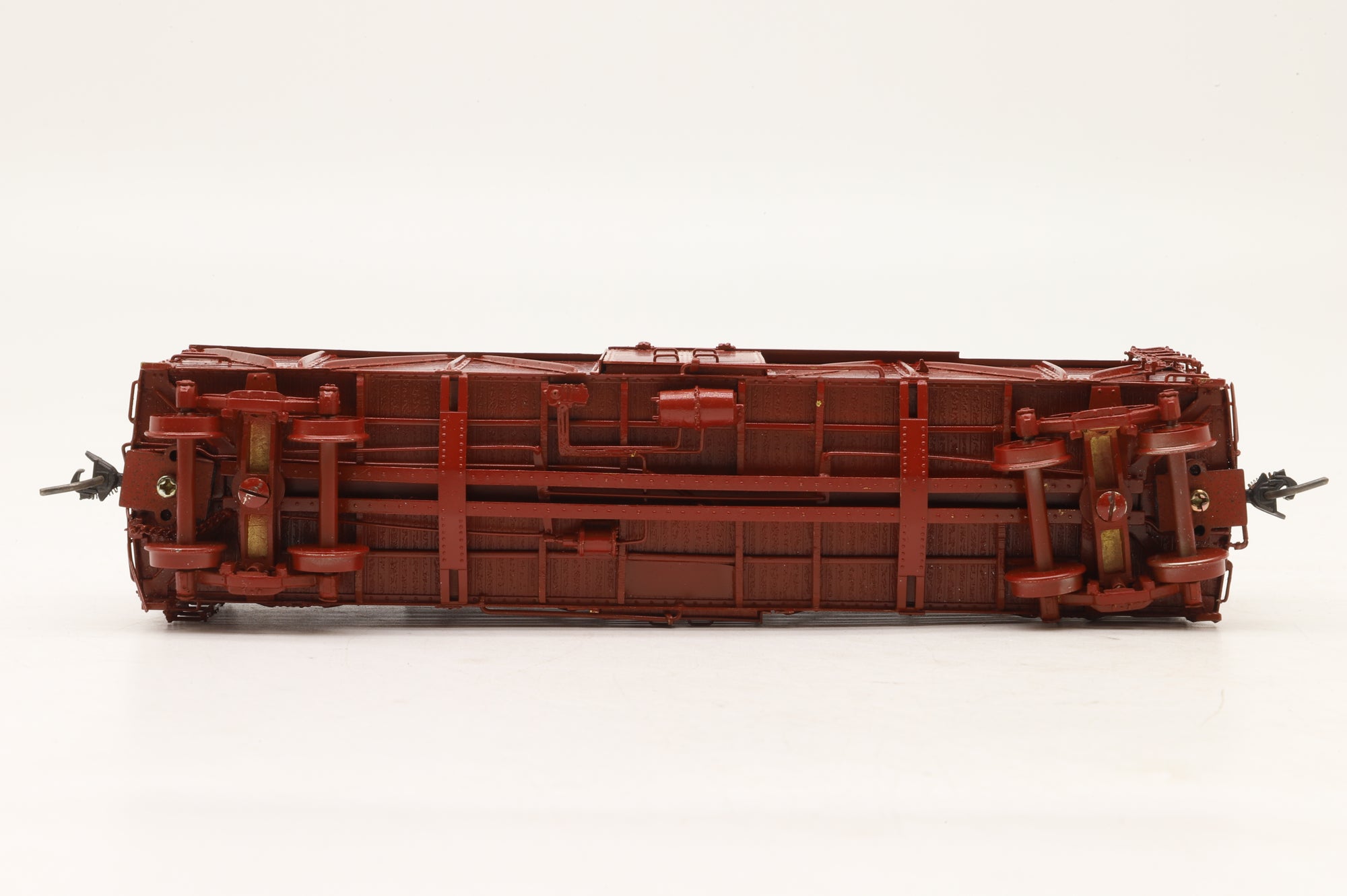 Iron Horse HO Brass 15598 K-7A Double Deck Stock Car in Plain FCR
