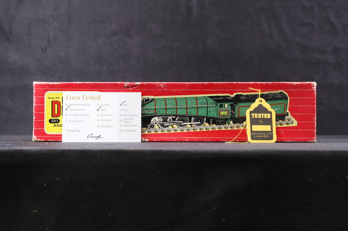 Hornby Dublo 2211 4-6-2 Class A4 &#39;60030&#39; &#39;Golden Fleece&#39; BR Green L/C 2-Rail