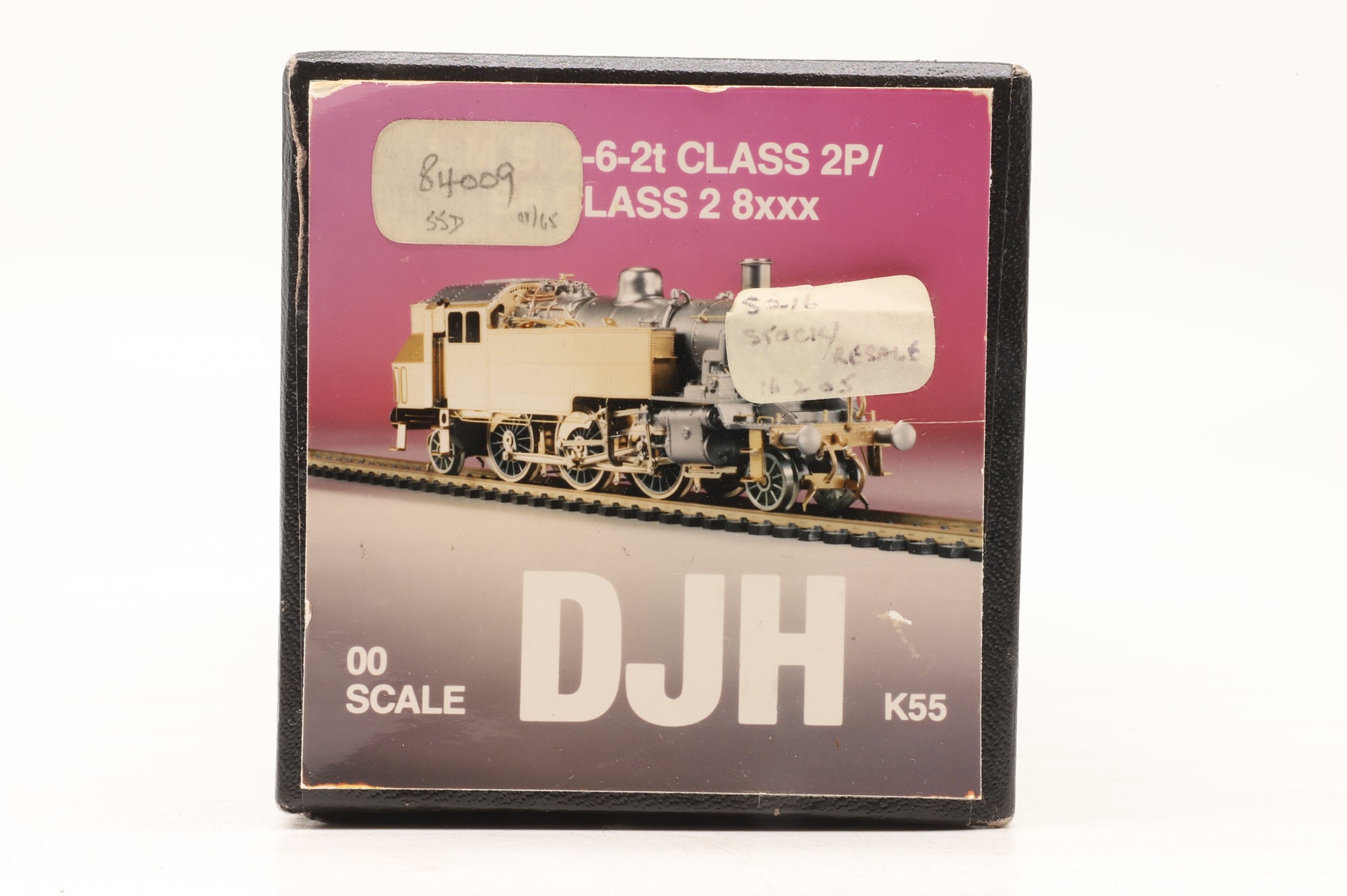DJH OO K55 Class 2 '84009' BR Lined Black L/C Kit Built