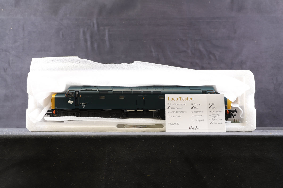 Bachmann OO 32-475Y Class 40 &#39;40145&#39;, DCC Fitted