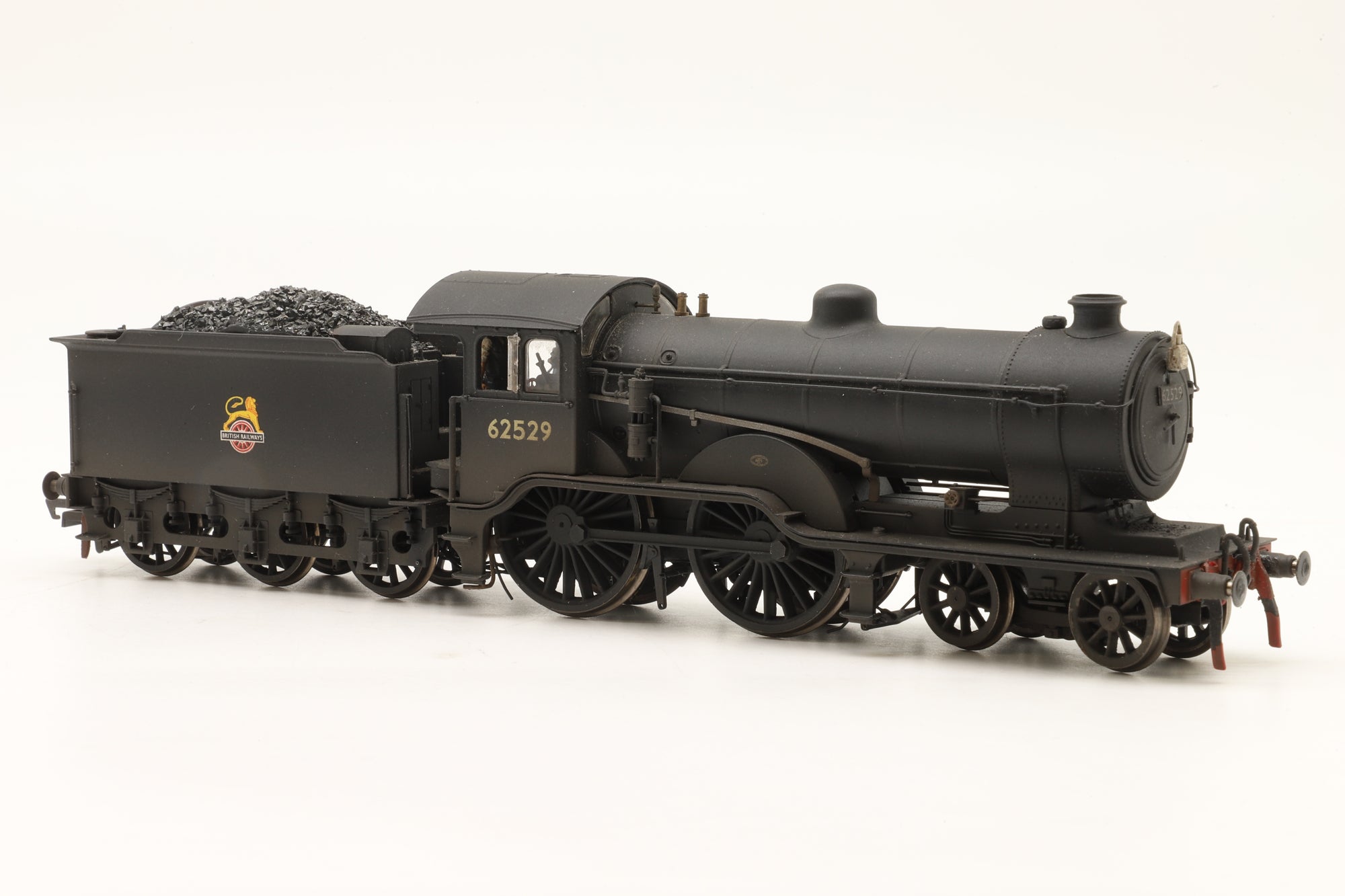 Hornby OO R3235 Class D16 '62529' BR Black E/C Professionally Renumbered & Weathered DCC Sound