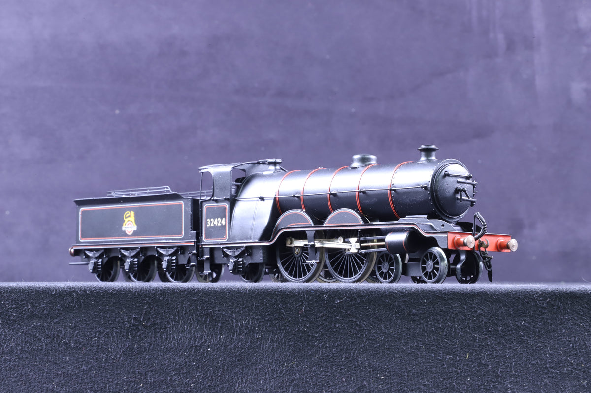 Falcon Brass OO Kit Built Class H1 32424 in BR Lined Black w/ Early Crests