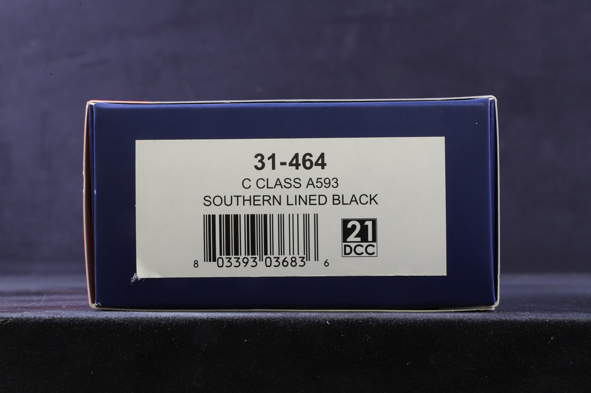 Bachmann OO 31-464 C Class &#39;593&#39; SR Black