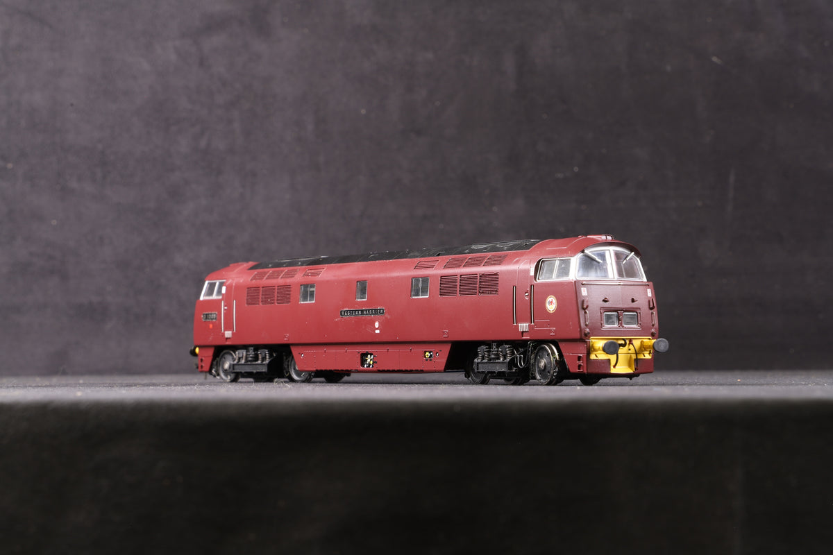 Dapol OO 4D-003-014 Class 52 Western &#39;D1008&#39; &#39;Western Harrier&#39; BR Maroon Tellow Bufferbeam