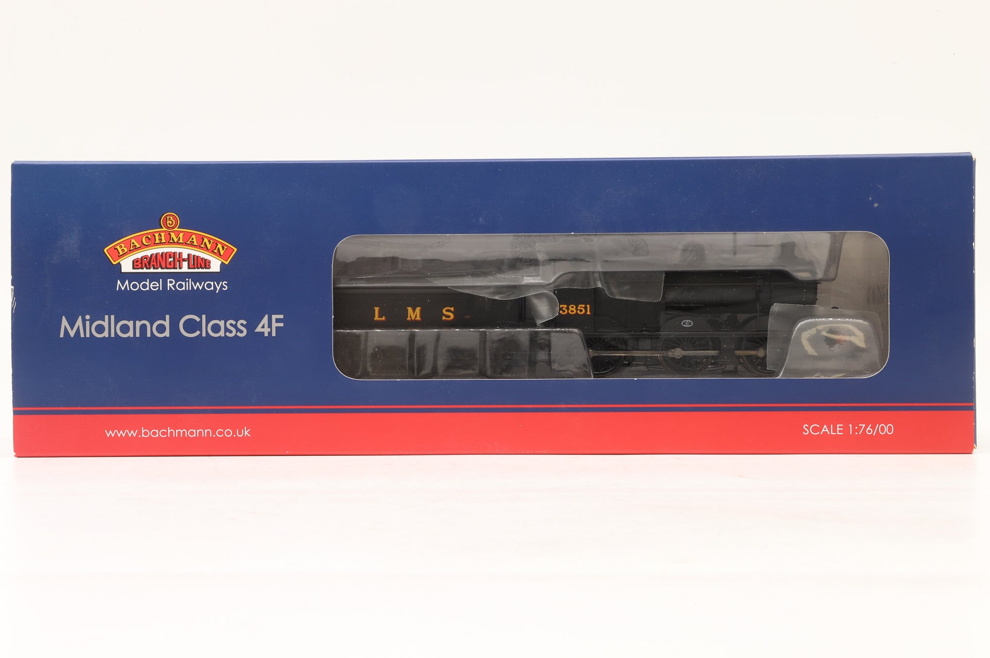 Bachmann OO 31-880 Class 4F '3851' LMS Black