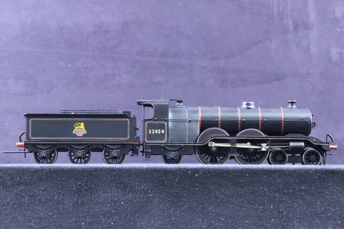 Falcon Brass OO Kit Built Class H1 32424 in BR Lined Black w/ Early Crests