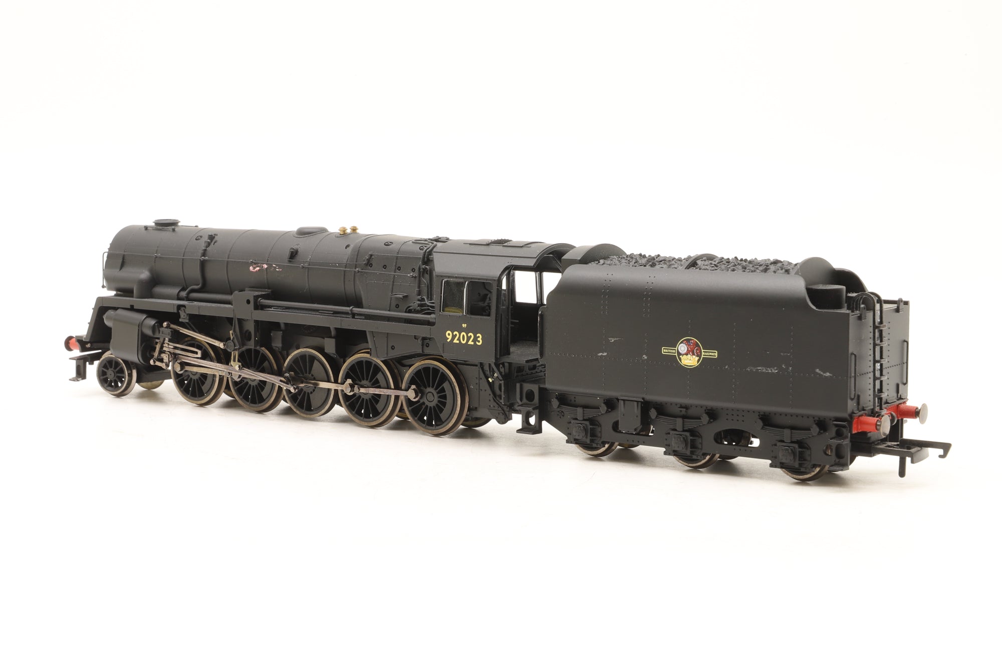 Hornby Railroad OO R3274 Class 9F Crosti Boiler BR Black L/C