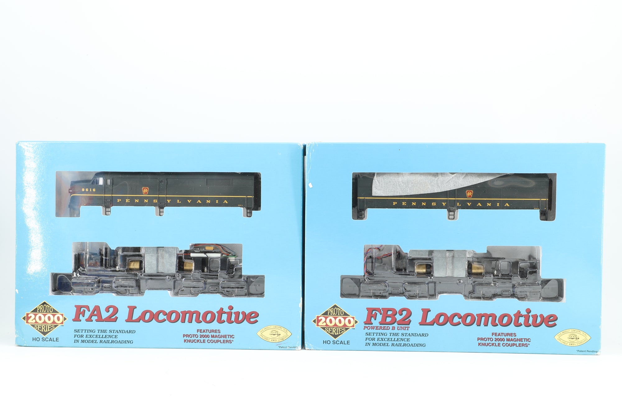 Proto 2000 Series HO 30207/ 30208 FA2/FB2 Diesel Locomotive PRR '9616 & 9610B' DCC Sound