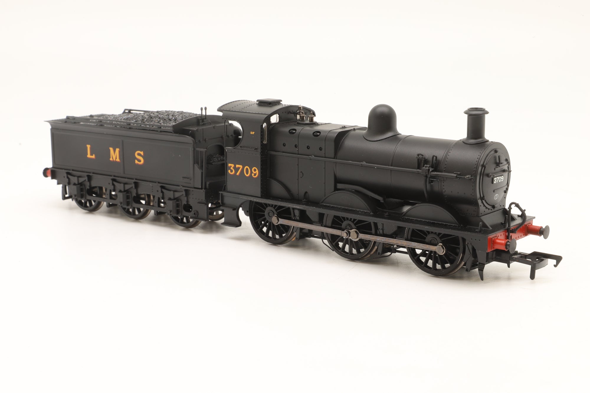 Bachmann OO 31-627A Class 3F '3709' LMS Black, DCC Fitted