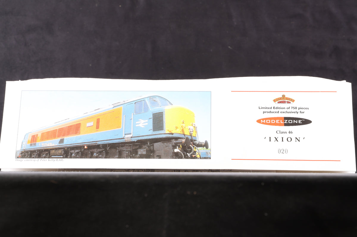 Bachmann OO 32-700Z Class 46 &#39;Ixion&#39; &#39;97403&#39; Diesel Excl. Modelzone Ltd Ed 20/ 750