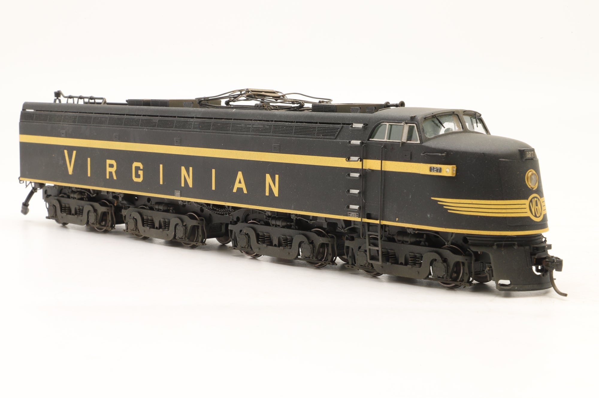 VGN HO Brass 127.1 Virginian EL-2B Electrics Factory Painted