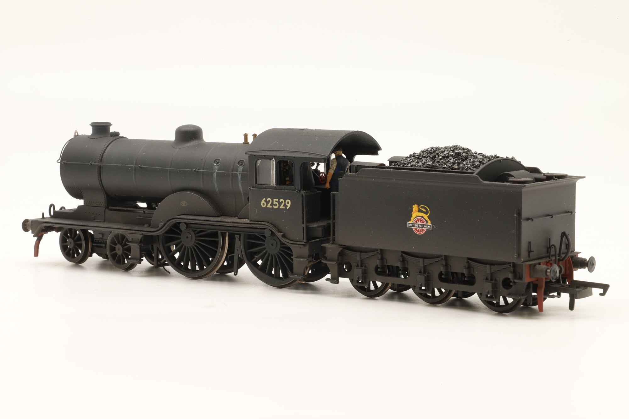 Hornby OO R3235 Class D16 '62529' BR Black E/C Professionally Renumbered & Weathered DCC Sound