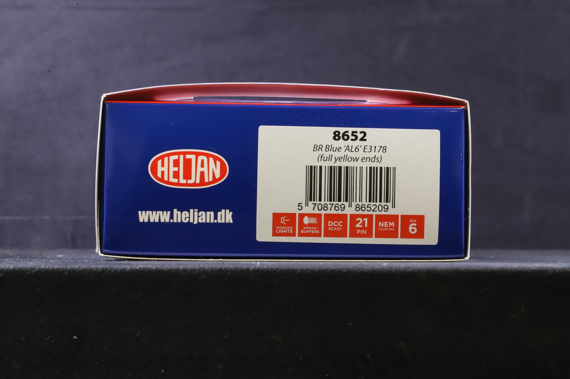 Heljan OO 8652 Class 86/0 'E3178' BR Blue Full Yellow Ends