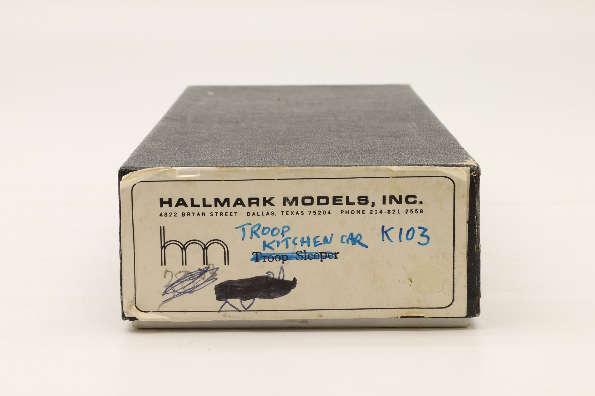 Hallmark Models HO Brass Troop Kitchen Car K103