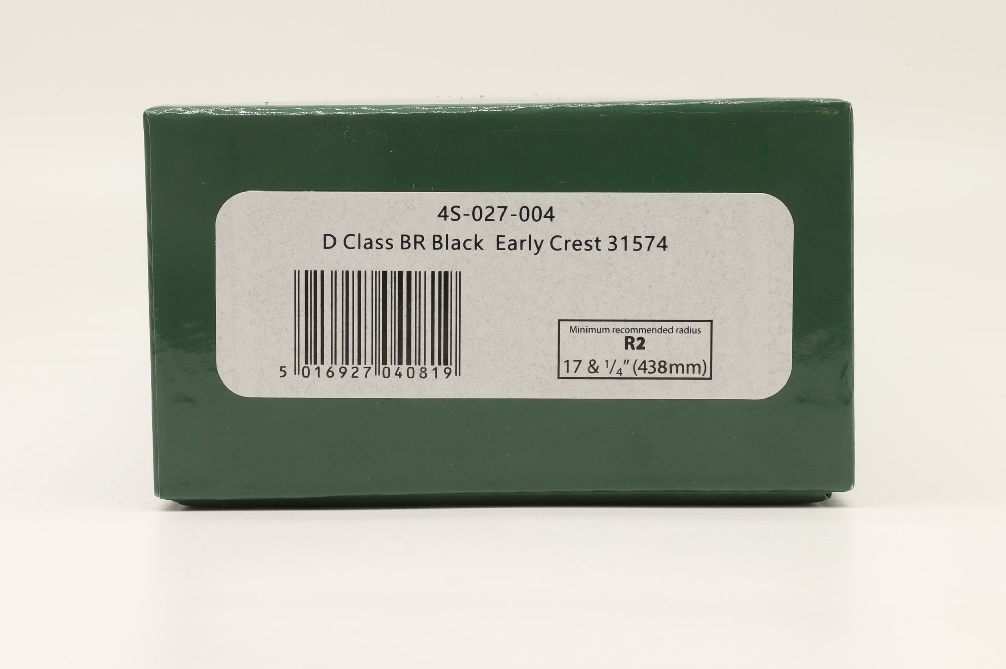 Dapol/Rails OO 4S-027-004 D-Class 31574 in BR Black w/ Early Crests