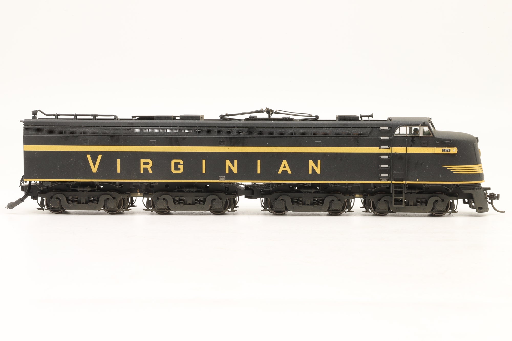 VGN HO Brass 127.1 Virginian EL-2B Electrics Factory Painted