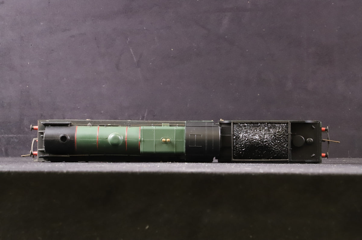 WORKSHOP Hornby OO R2456 Patriot Class 5XP 45543 &#39;Home Guard&#39; in Lined BR Green w/ Early Crests - Weathered