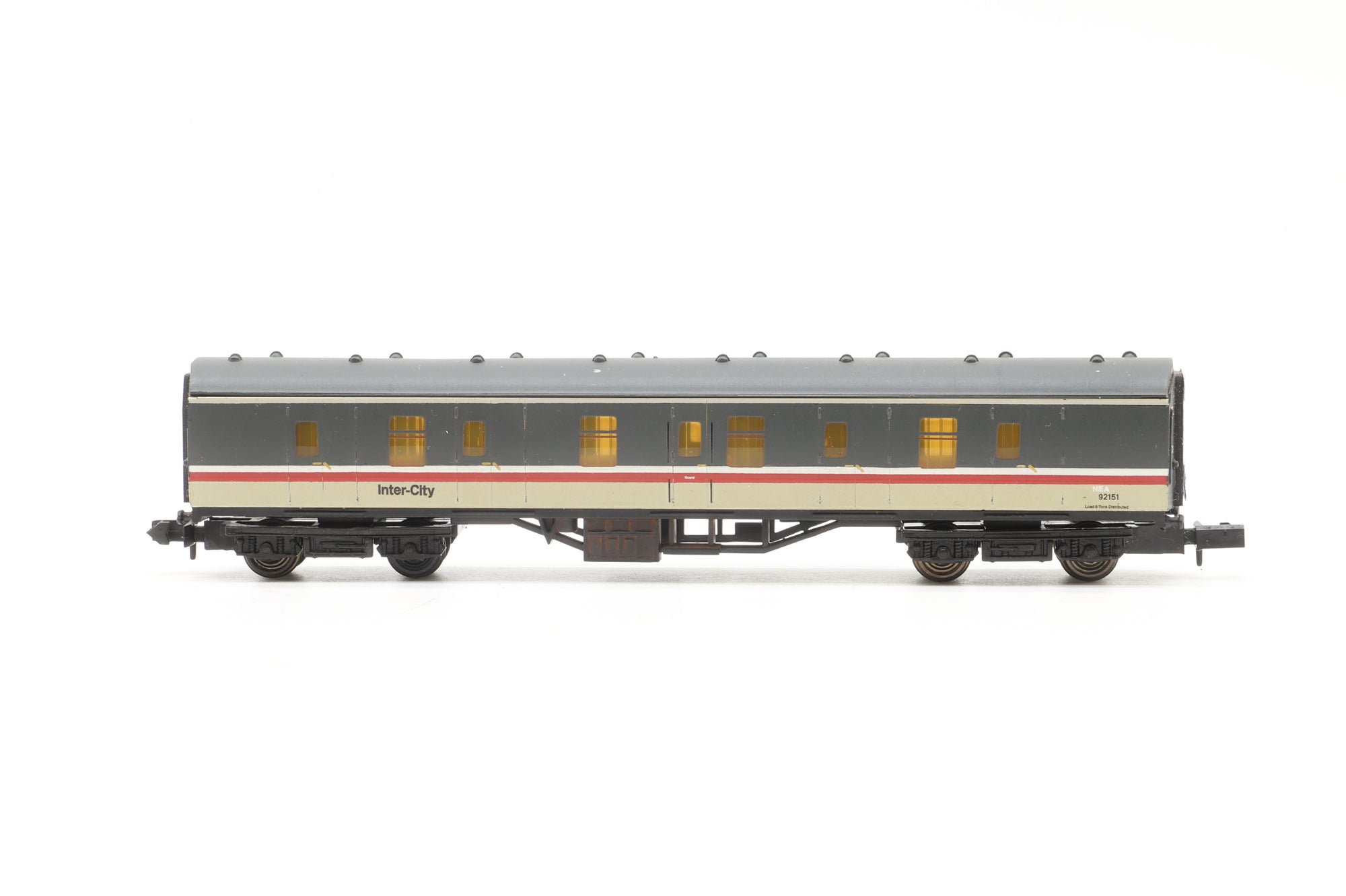 WORKSHOP Graham Farish N Rake of 3x Mk2s & 1x Mk1 BG in BR Intercity Executive Livery