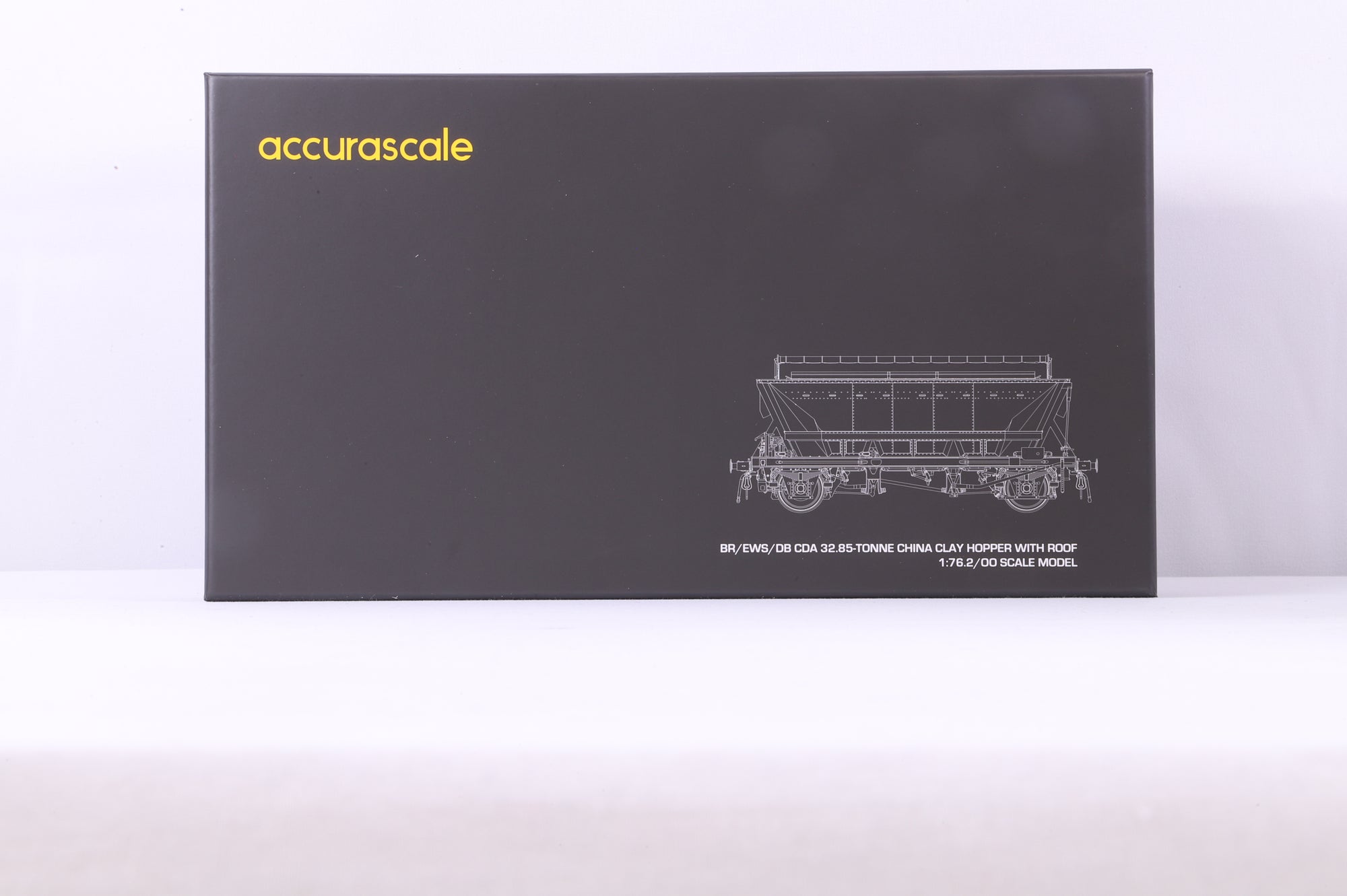 Accurascale OO ACC2523 Triple Pack of CDA China Clay Wagons in ECC Blue