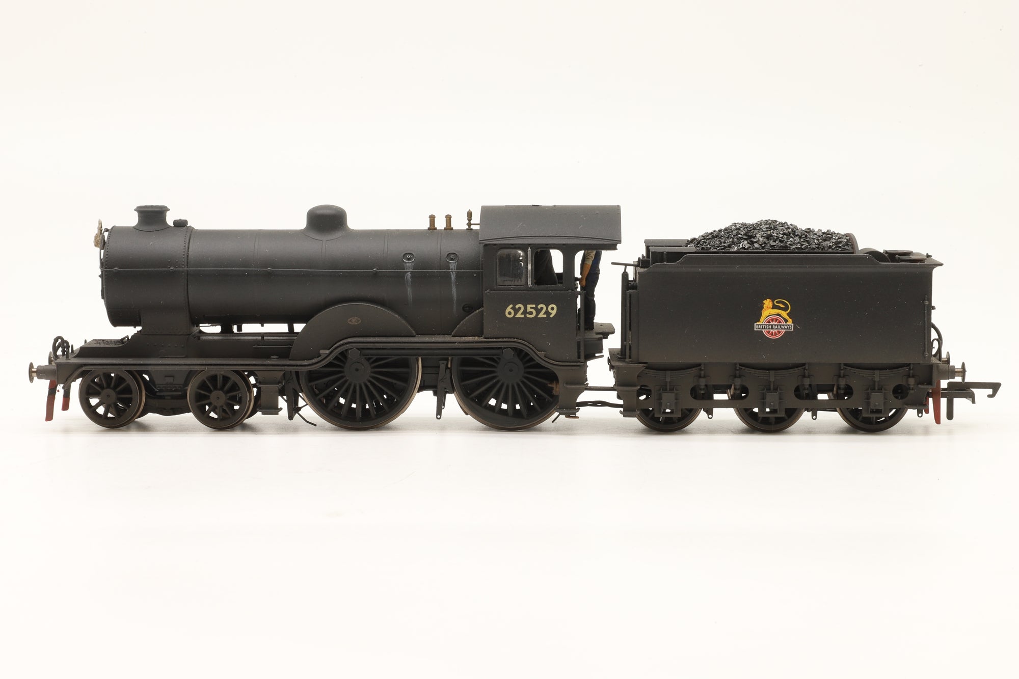 Hornby OO R3235 Class D16 '62529' BR Black E/C Professionally Renumbered & Weathered DCC Sound