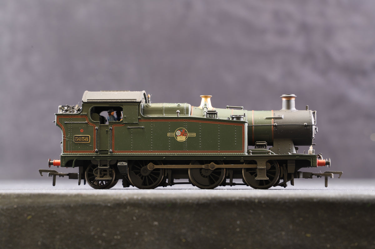 Bachmann OO 32-077 Class 56xx Tank &#39;5658&#39; BR Lined Green L/C