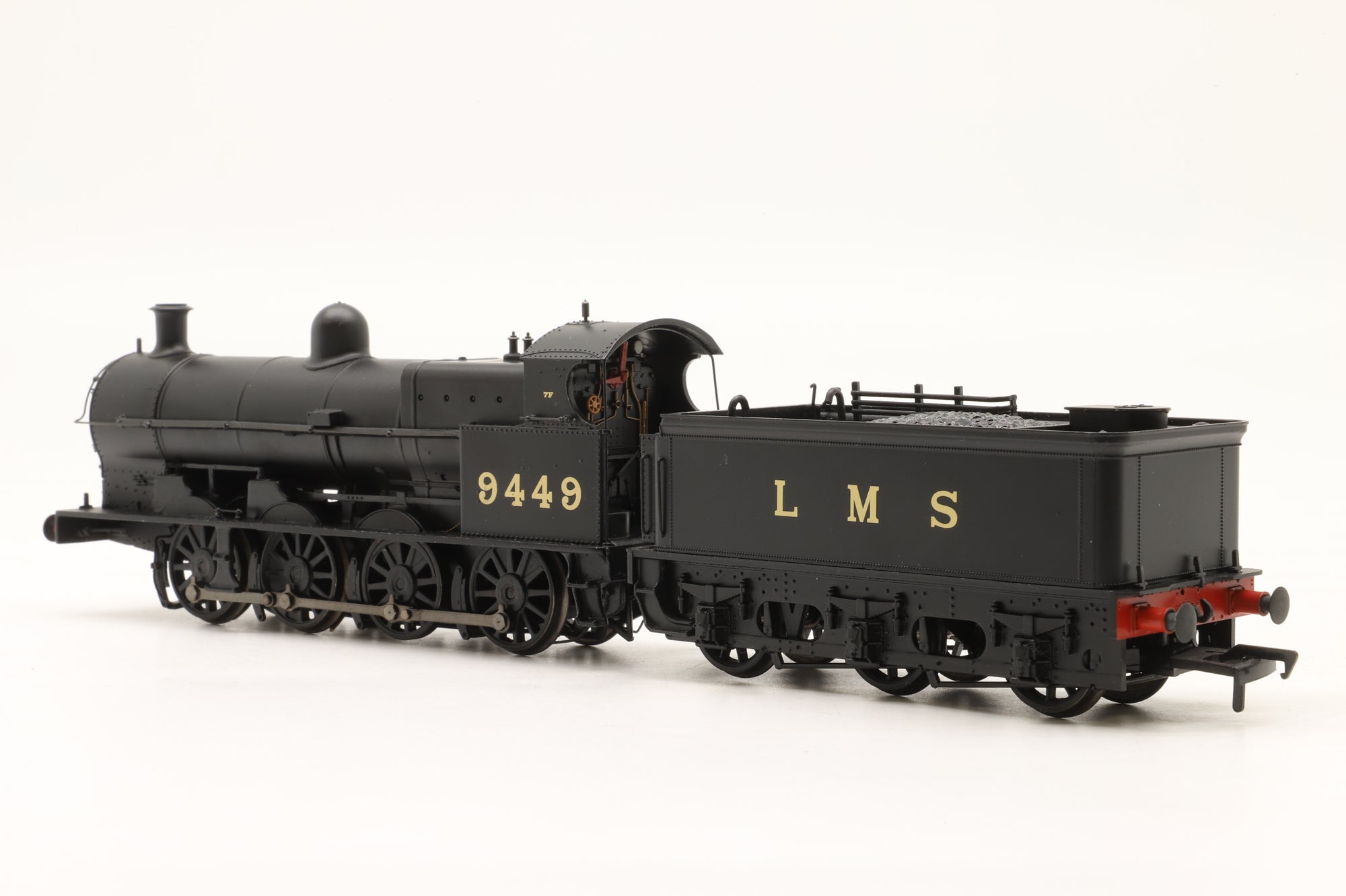 Bachmann OO 31-476 Class G2 '9449' LMS Black Without Tender Back Cab