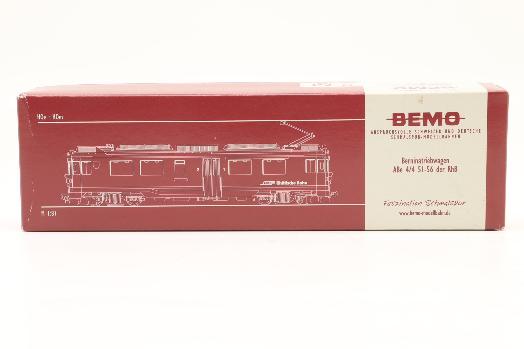 BEMO HOm 1269105 ABe 4/4 #55 'Diavolezza' in RhB Red