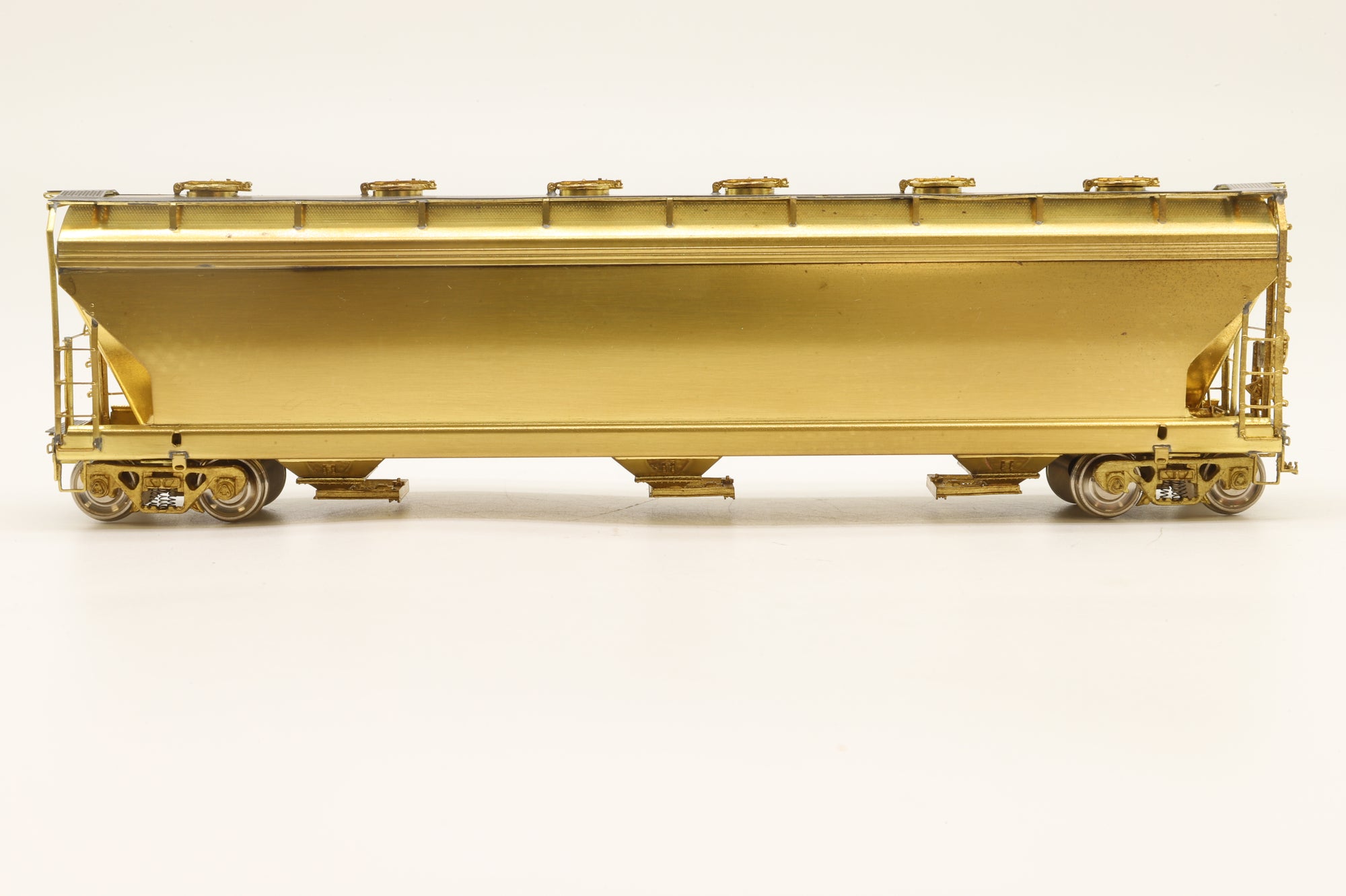 Overland Models HO Brass 3092 ACF 3-Bay Centrefold Covered Hopper Unpainted