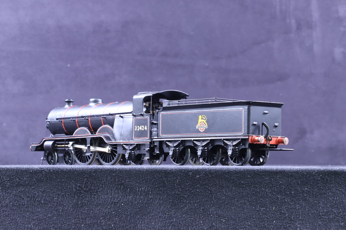 Falcon Brass OO Kit Built Class H1 32424 in BR Lined Black w/ Early Crests
