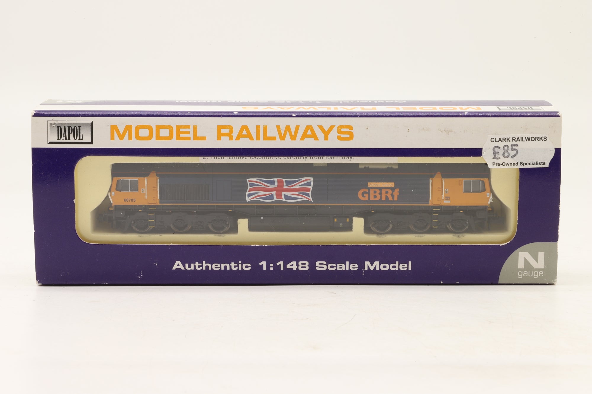 Dapol N ND-039 Class 66 GBRf '66705' 'Golden Jubilee'