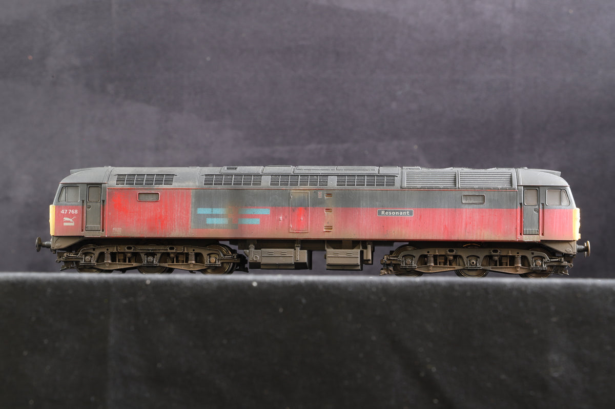 ViTrains OO V2039 Class 47/7 &#39;47768&#39; &#39;Resonant&#39; RES livery, Heavily Weathered