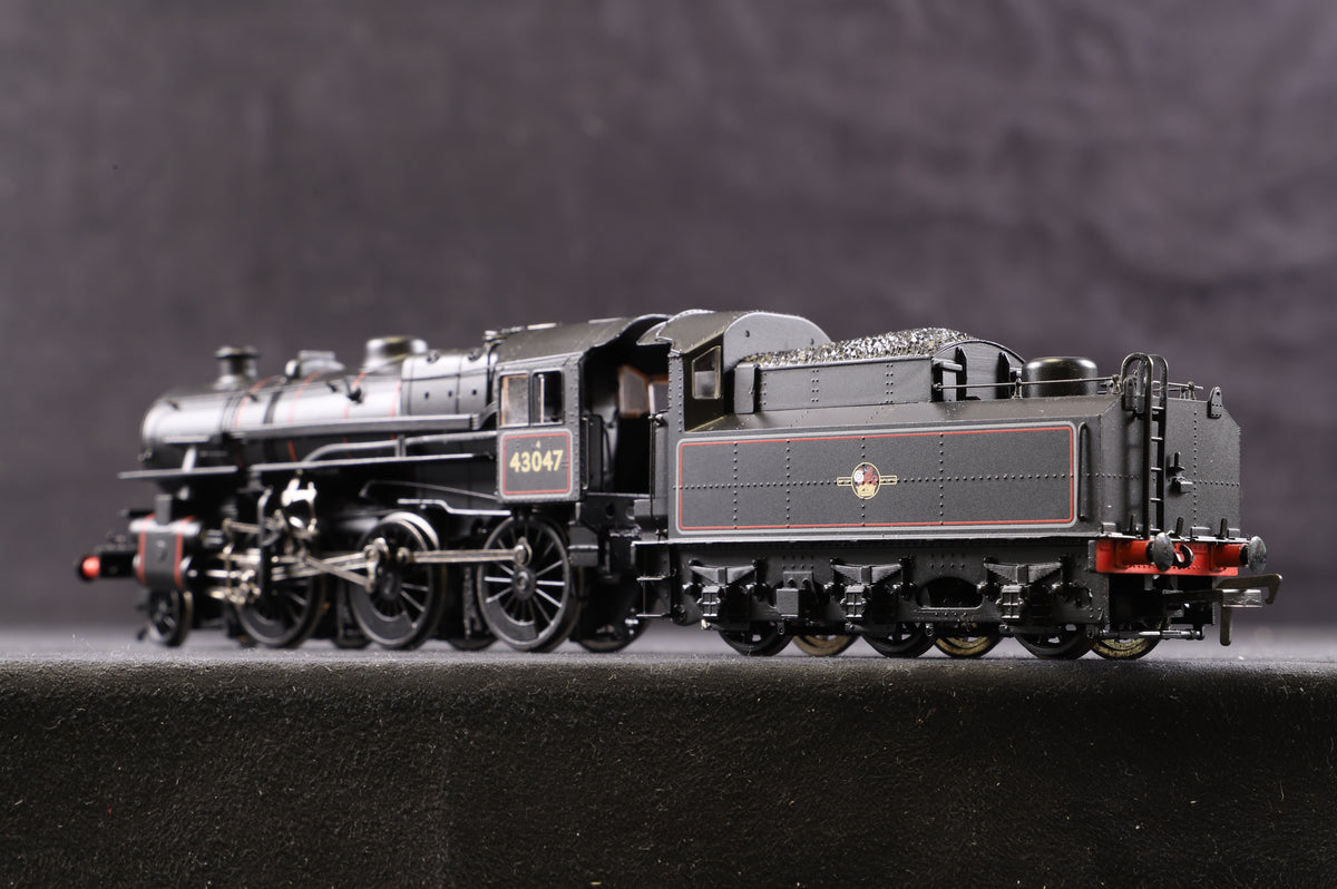 Bachmann OO 32-576 Ivatt Class 4 &#39;43047&#39; BR Lined Black L/C, DCC Fitted